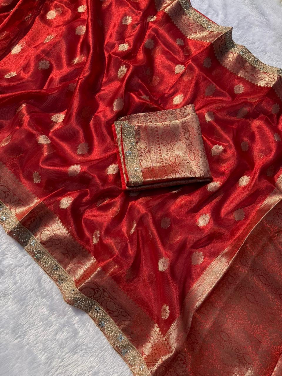 Banarasi Tissue Saree