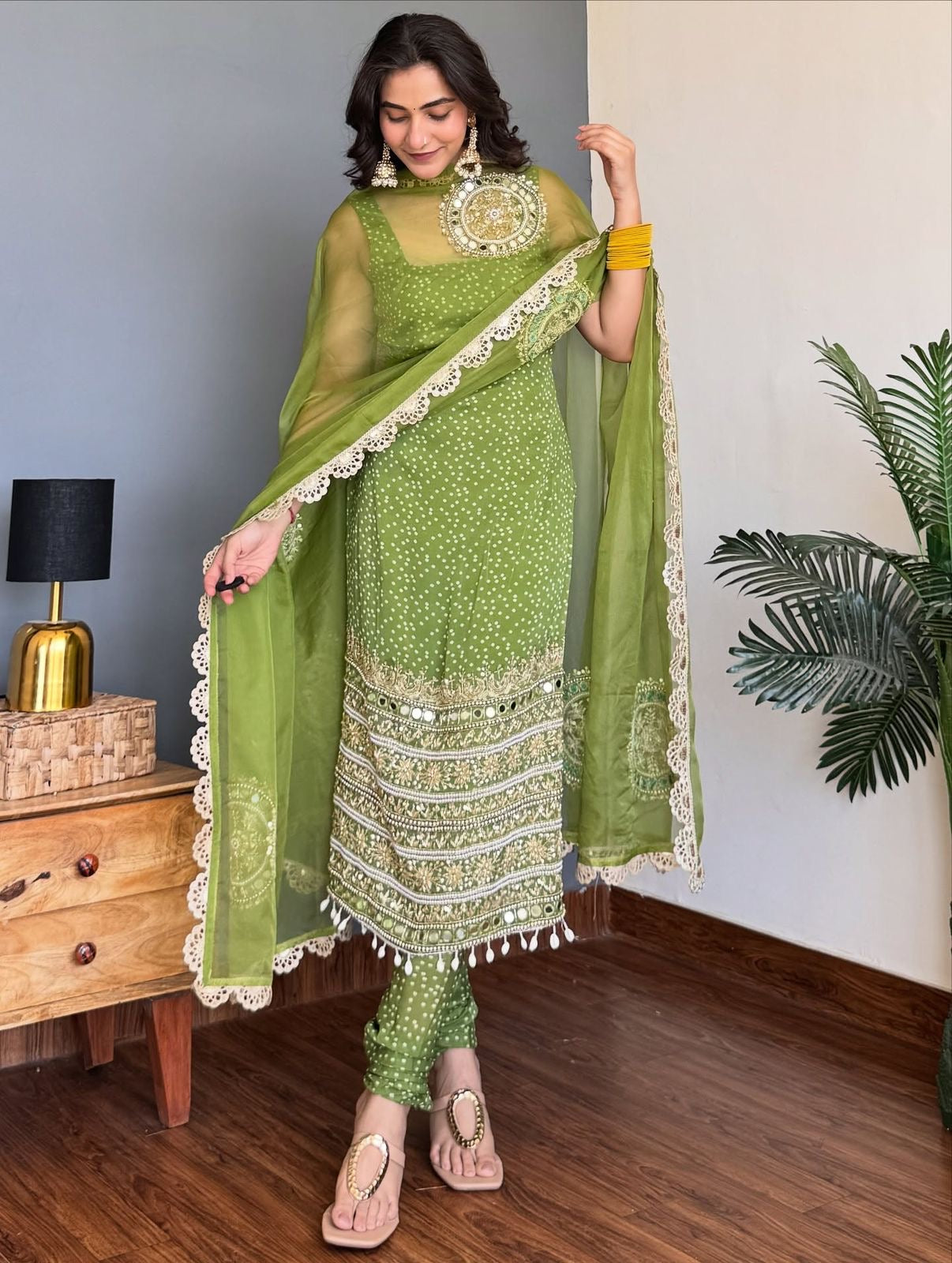 Premium 3-Piece Kurti, Chudidar & Dupatta Set