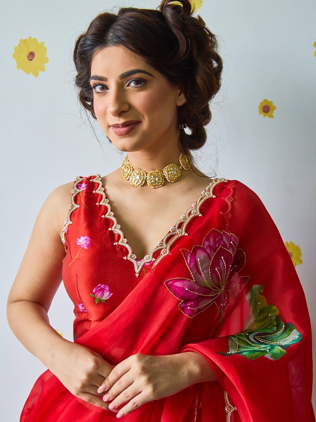 Handwork Elegance Saree