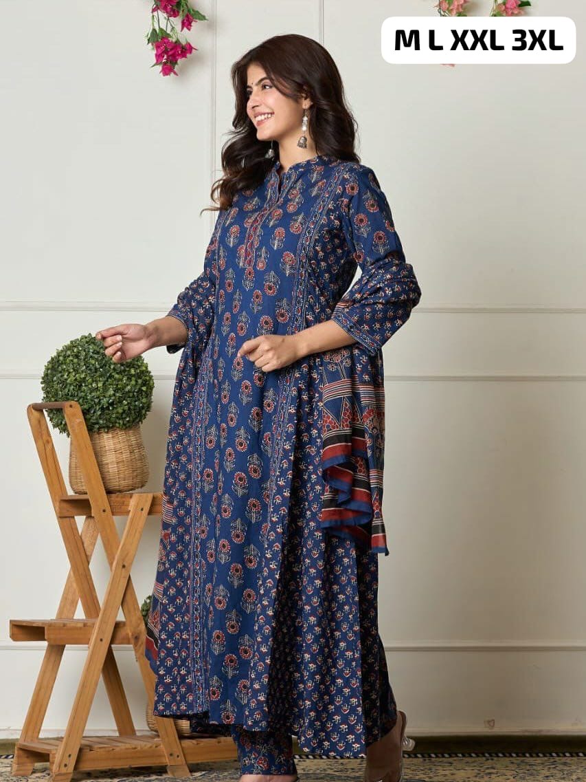 Designer Cotton Suit Set