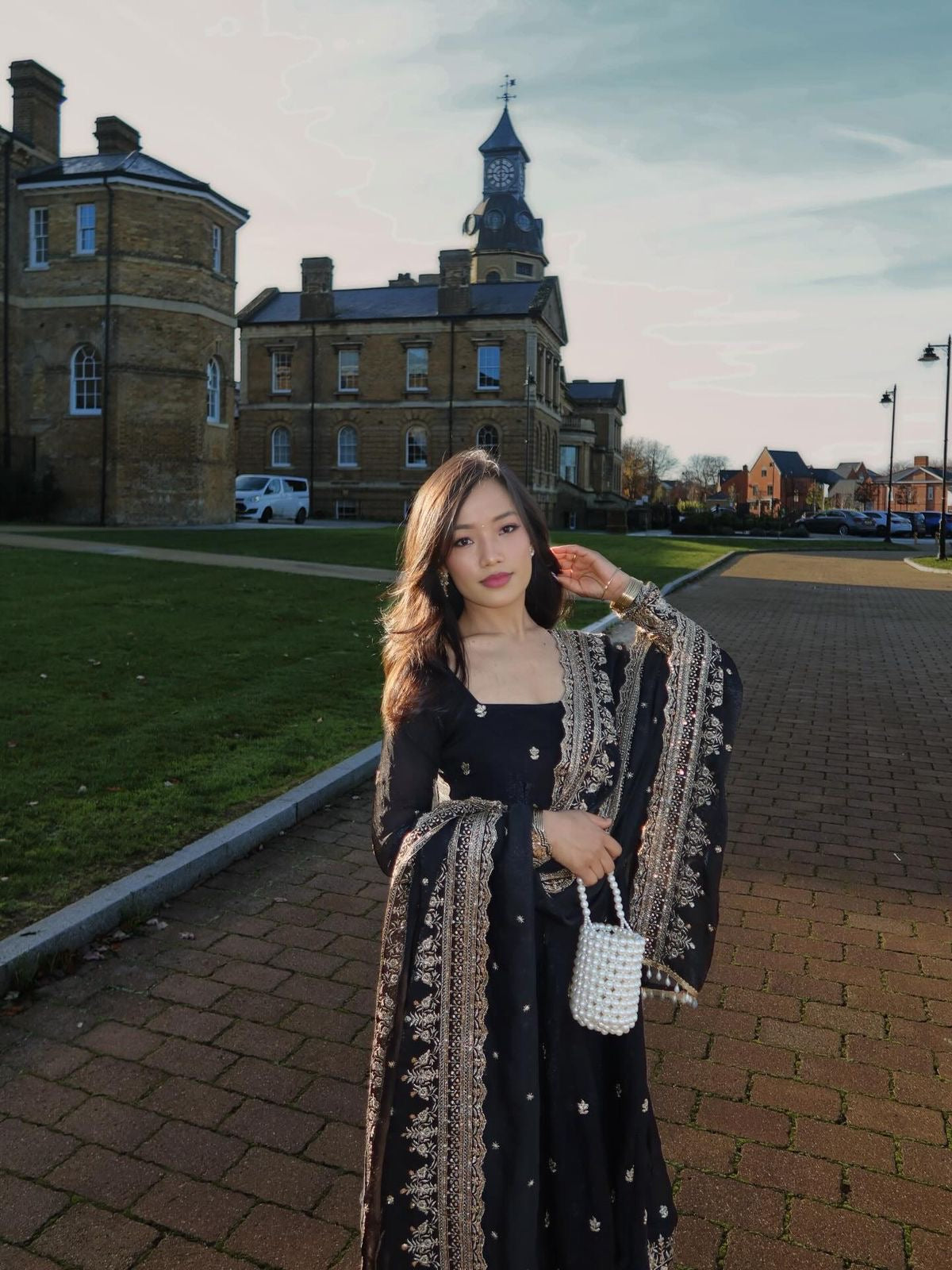 Exclusive Trending Designer Gown Set