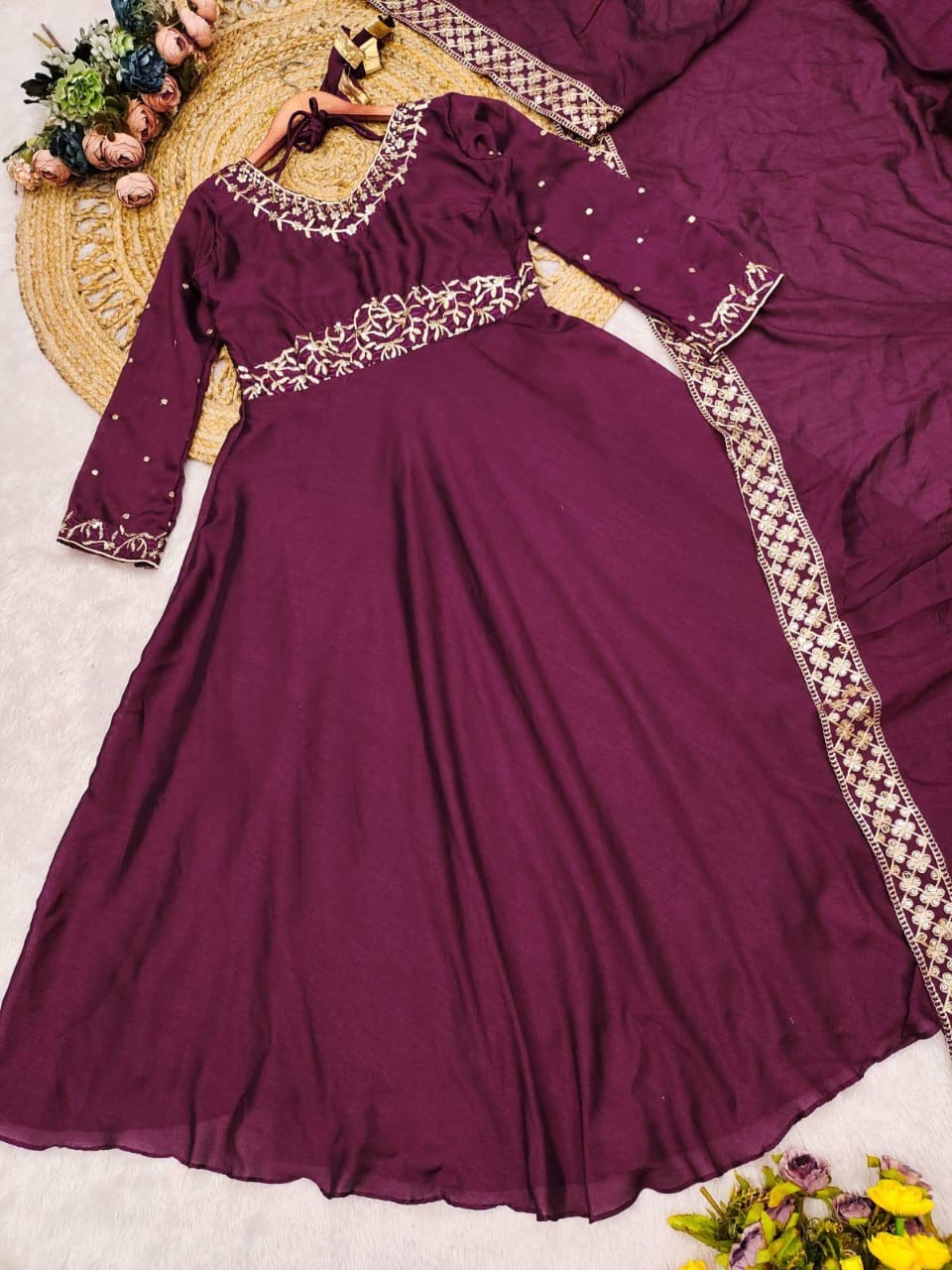 Embroidered Anarkali