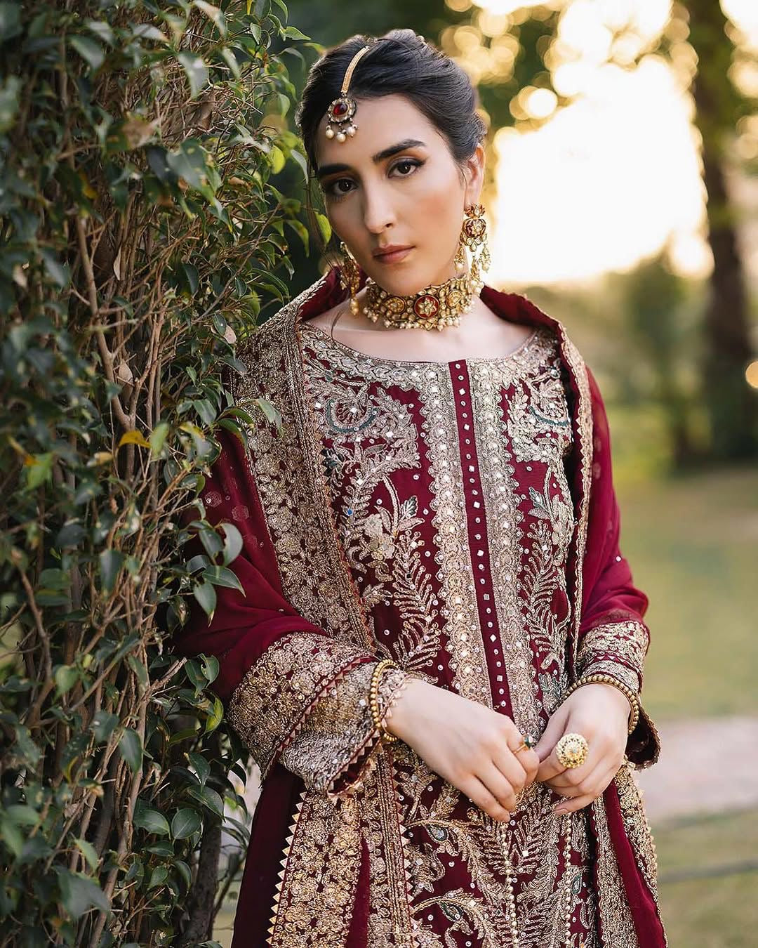 Designer Party Wear Top–Palazzo–Dupatta Set