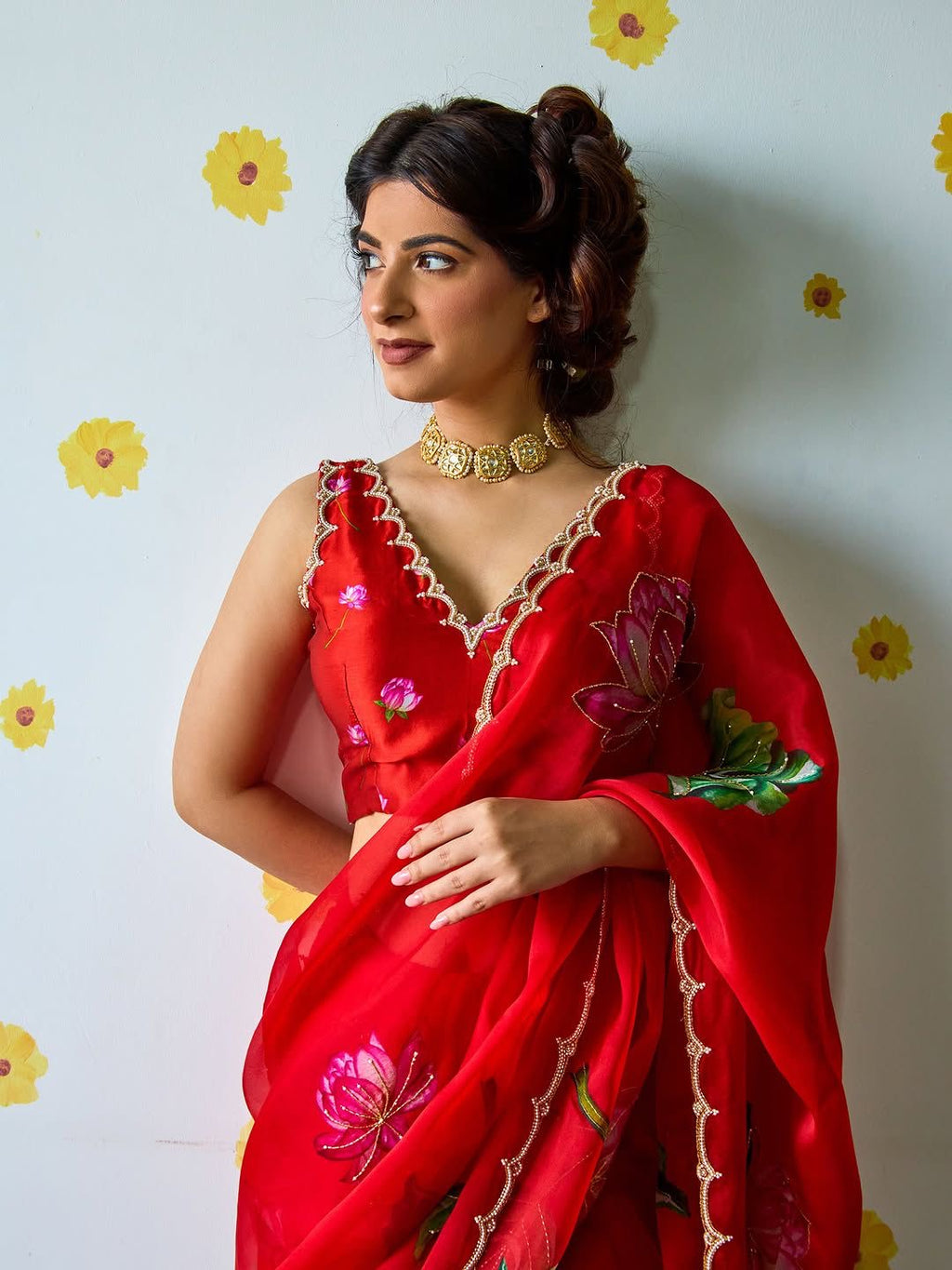 Handwork Elegance Saree