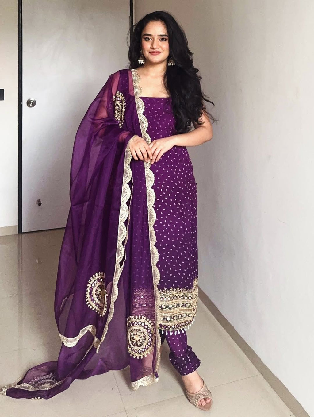 Premium 3-Piece Kurti, Chudidar & Dupatta Set