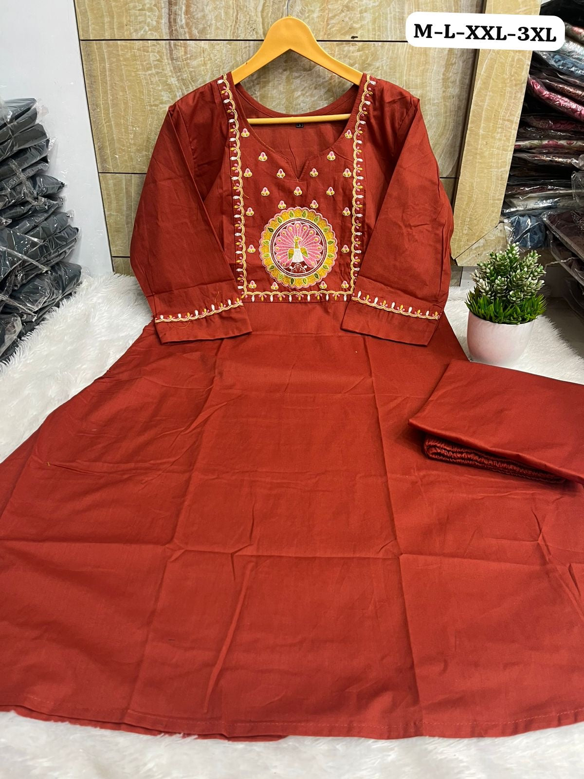 A-Line Pure Cotton 2-Piece Set