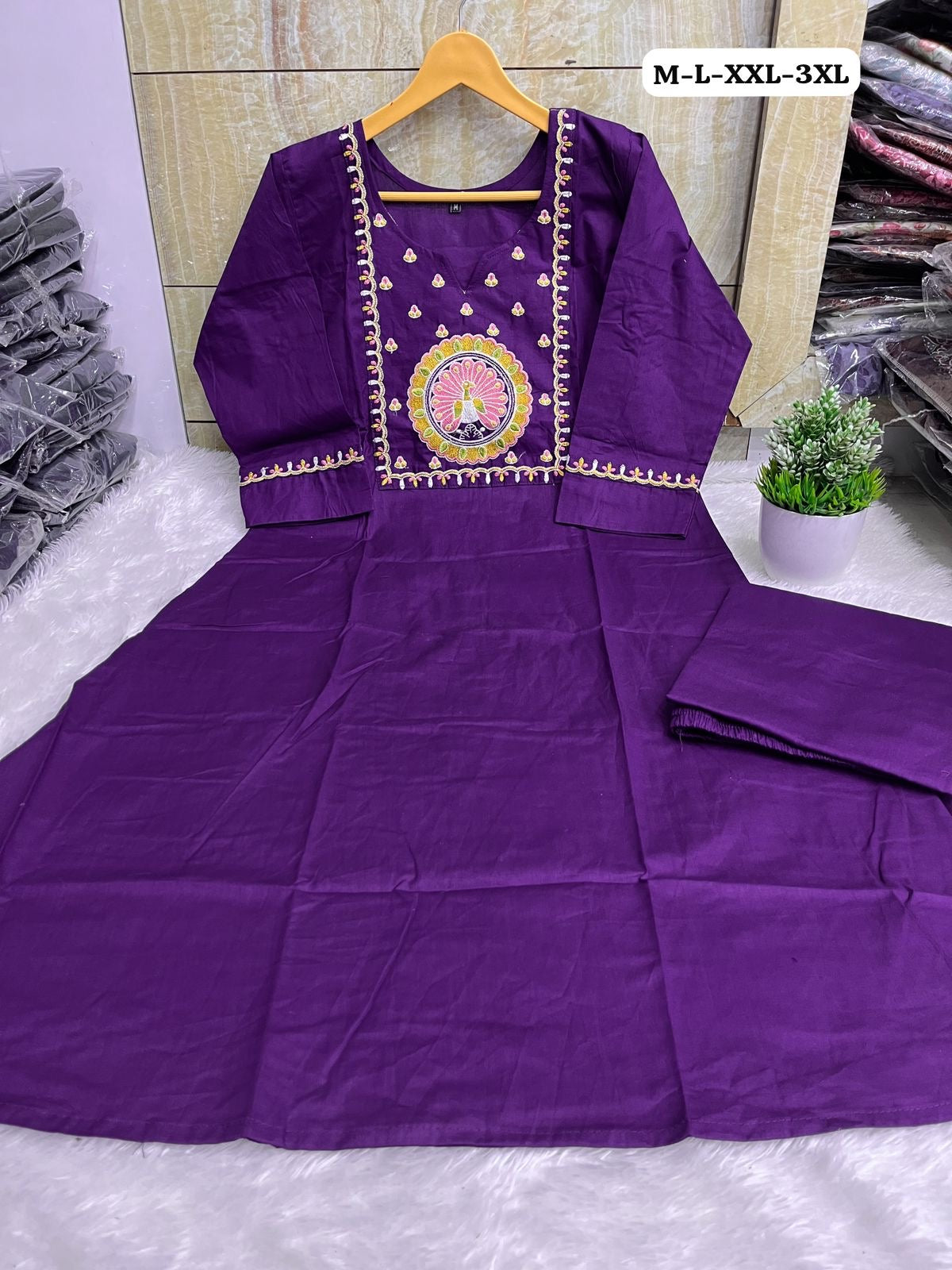 A-Line Pure Cotton 2-Piece Set