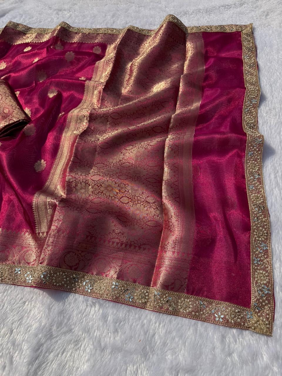 Banarasi Tissue Saree
