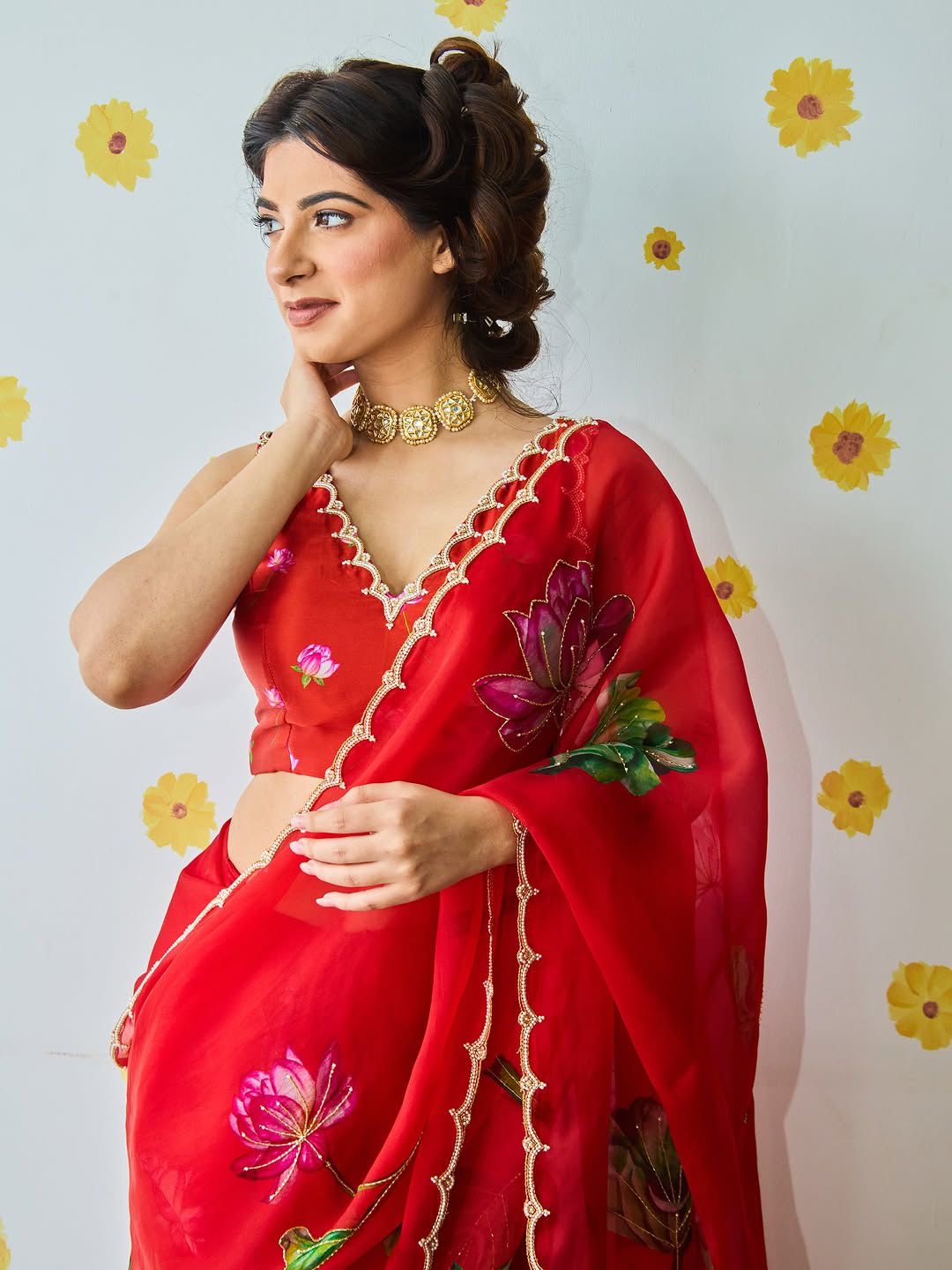 Handwork Elegance Saree