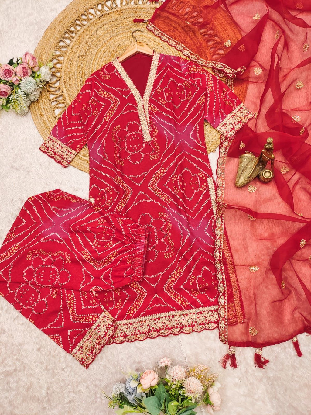 Traditional Cotton Suit Set