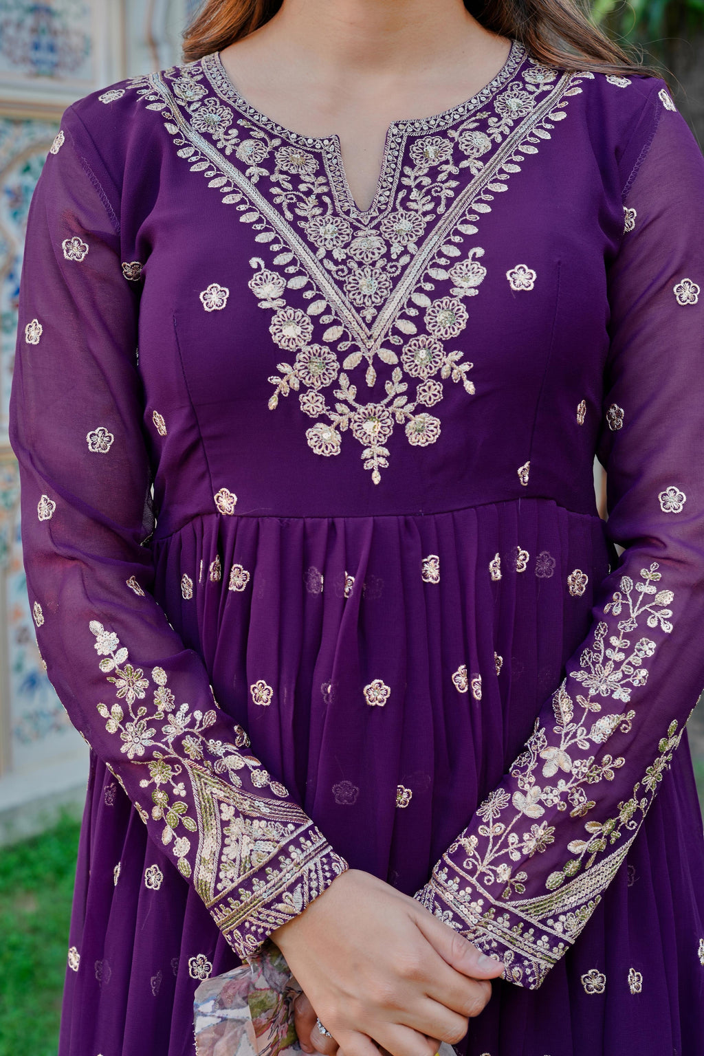 Premium Gown Pant Dupatta Set
