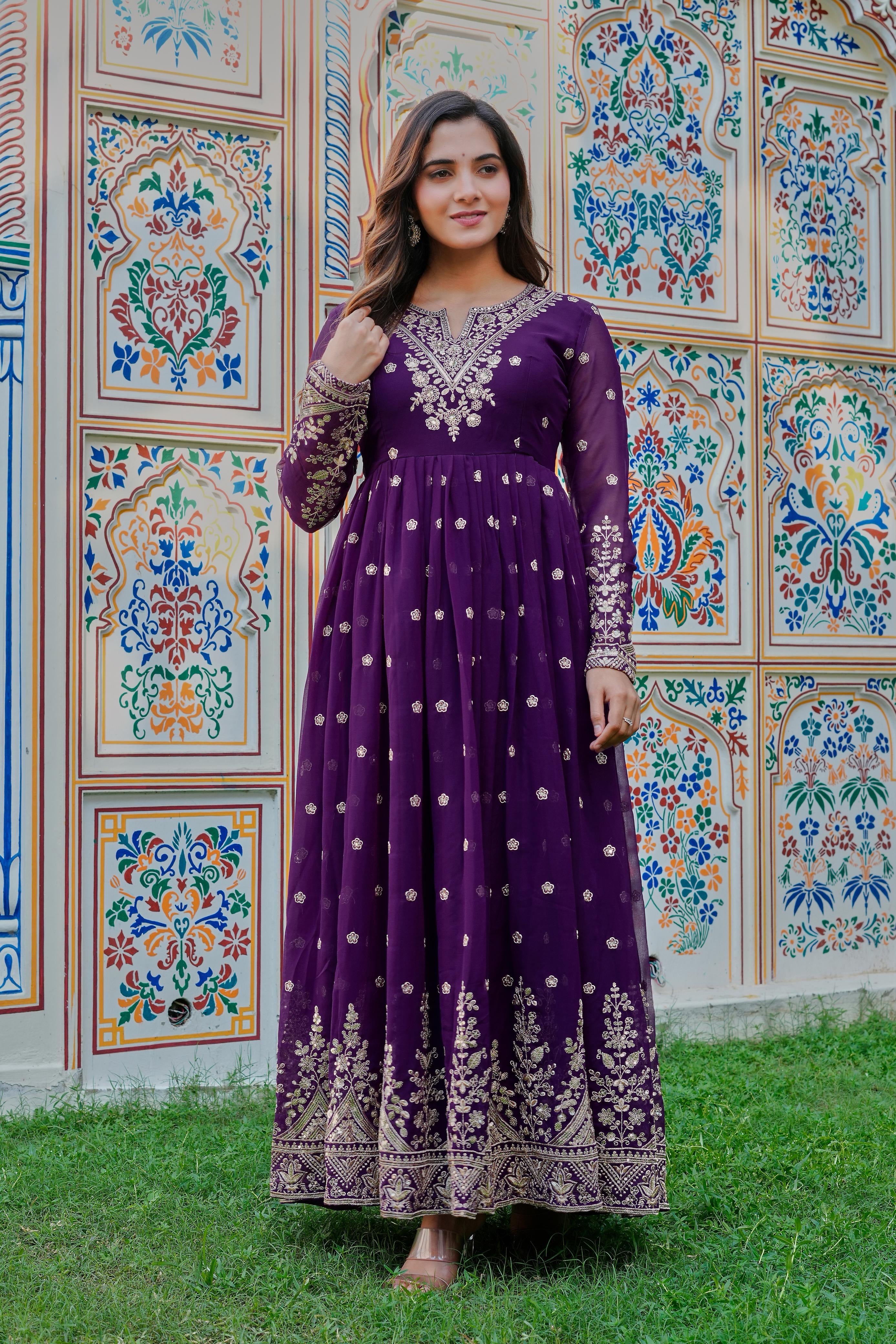 Premium Gown Pant Dupatta Set