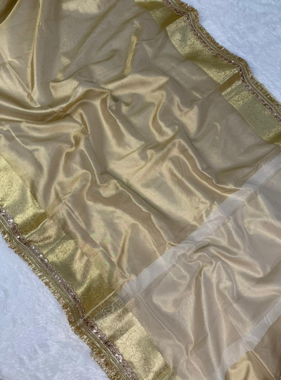 Banaras Gold Tissue Silk Saree