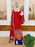 Premium 3-Piece Kurti, Chudidar & Dupatta Set