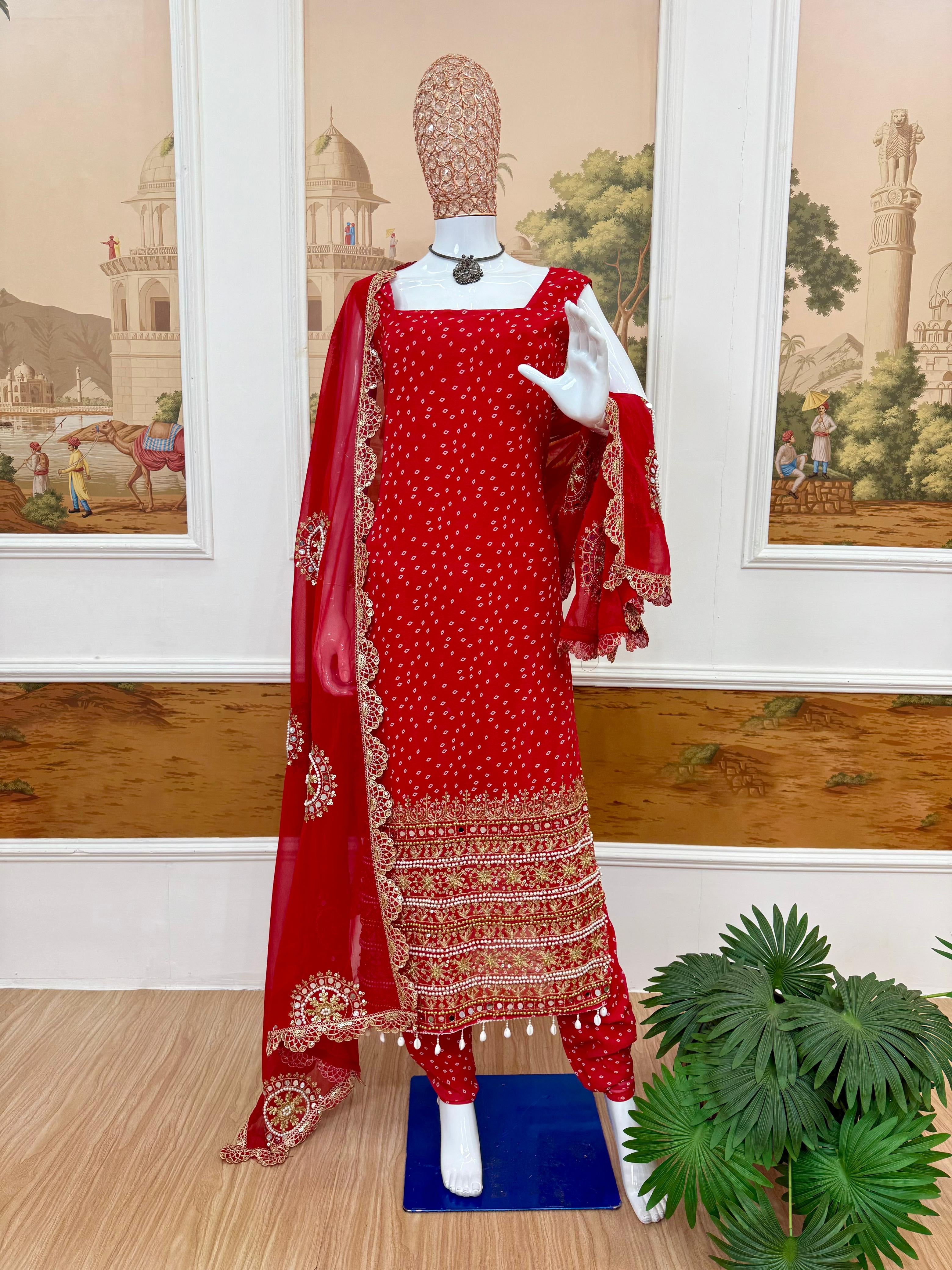 Premium 3-Piece Kurti, Chudidar & Dupatta Set