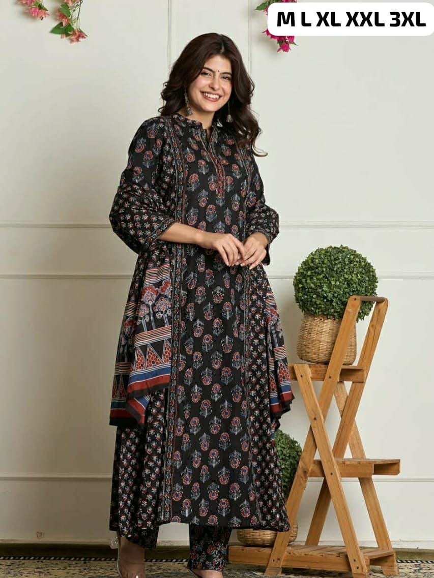 Designer Cotton Suit Set