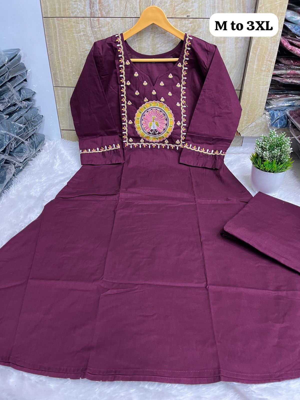 A-Line Pure Cotton 2-Piece Set