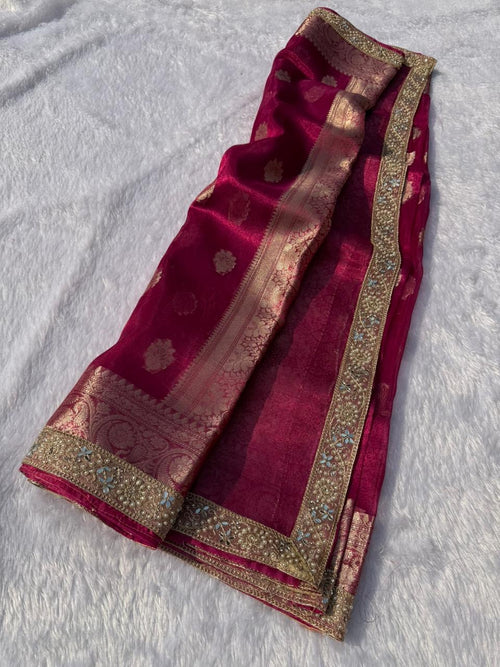 Banarasi Tissue Saree