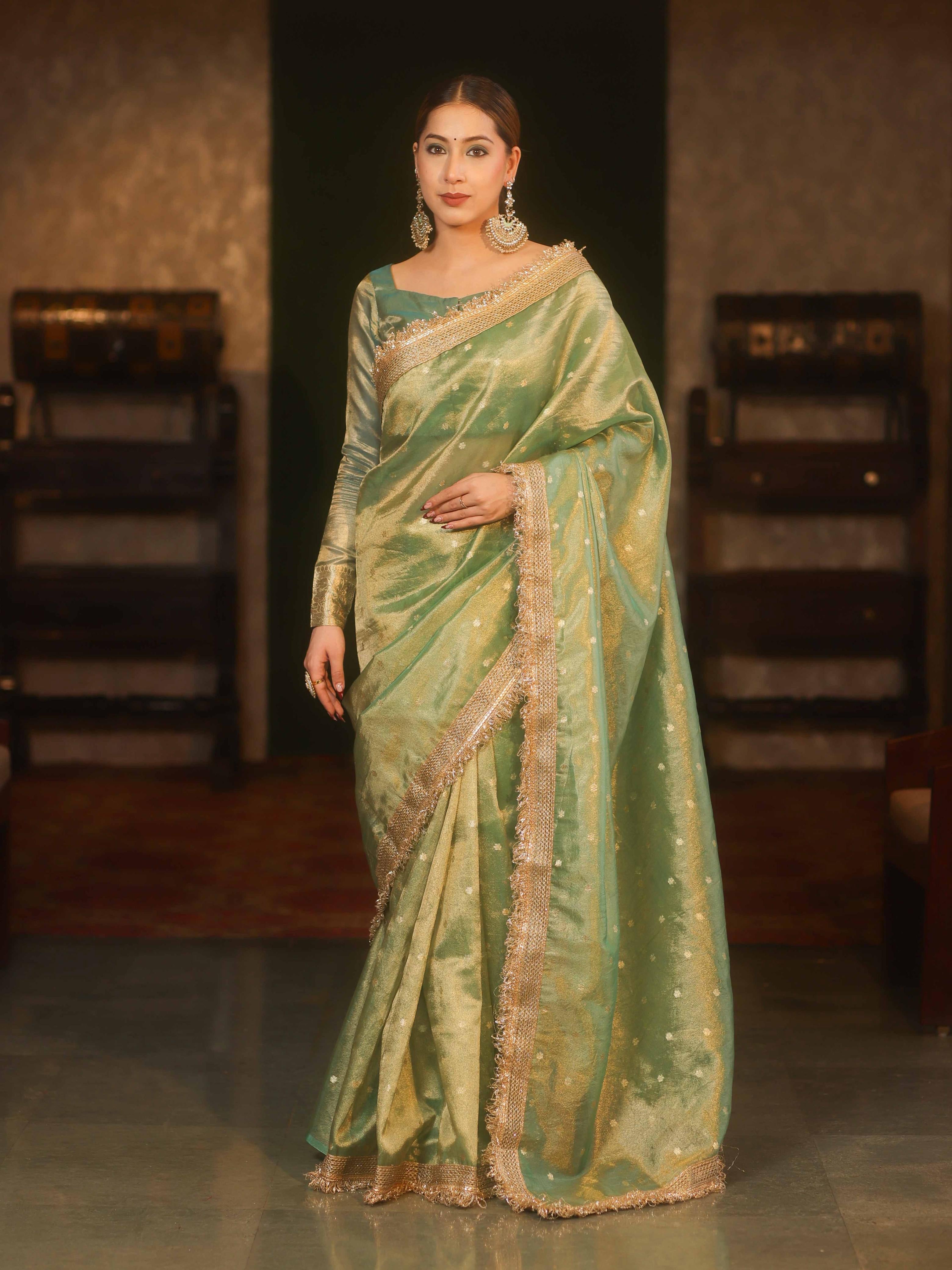 Maharani Tissue Saree