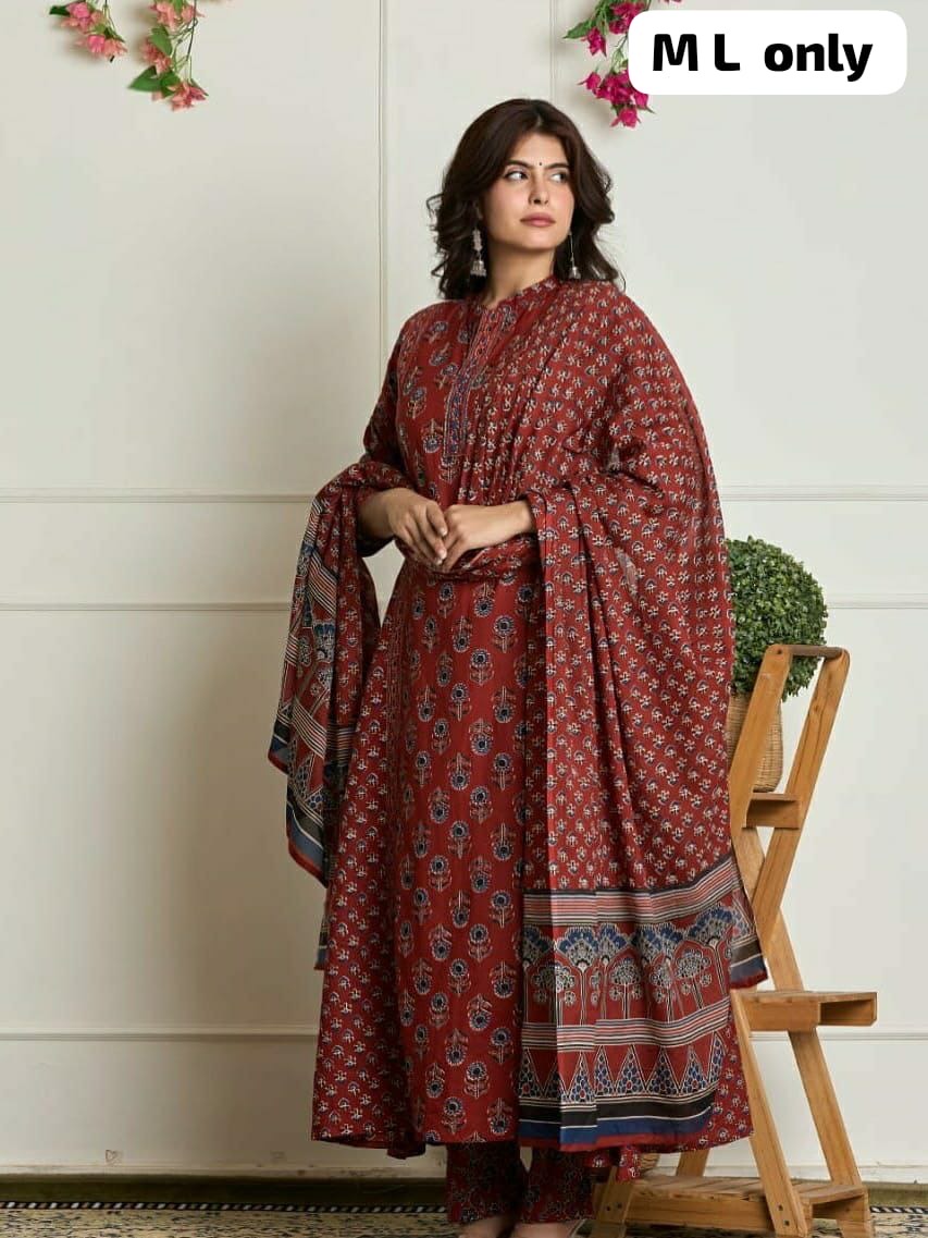 Designer Cotton Suit Set