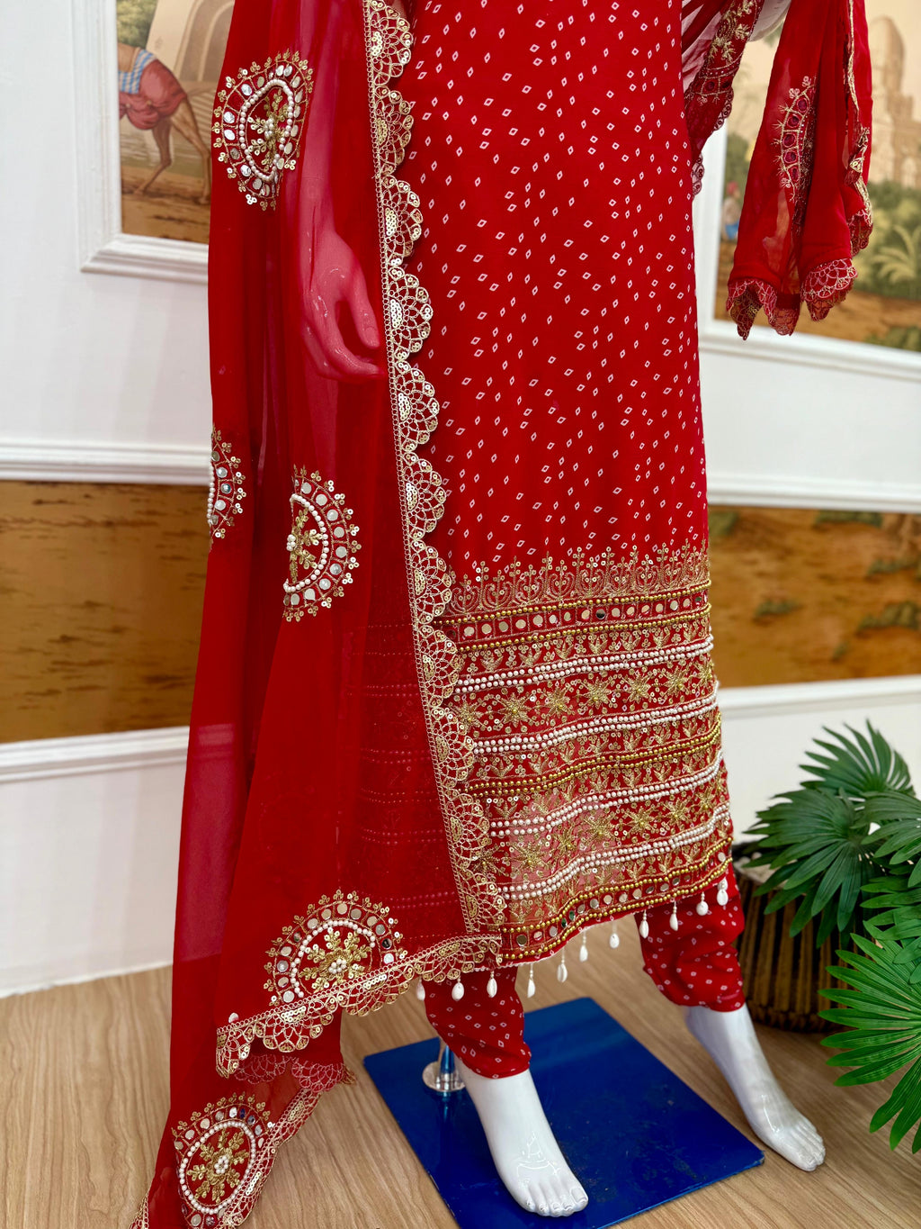 Premium 3-Piece Kurti, Chudidar & Dupatta Set