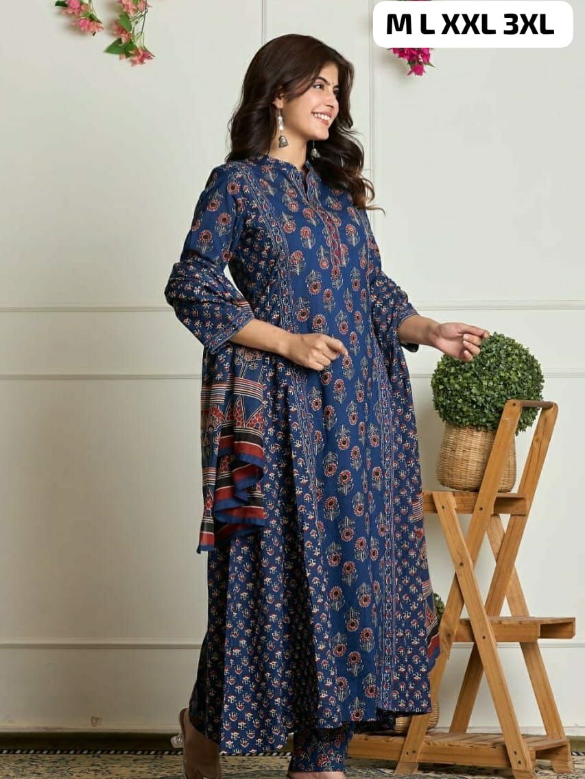 Designer Cotton Suit Set