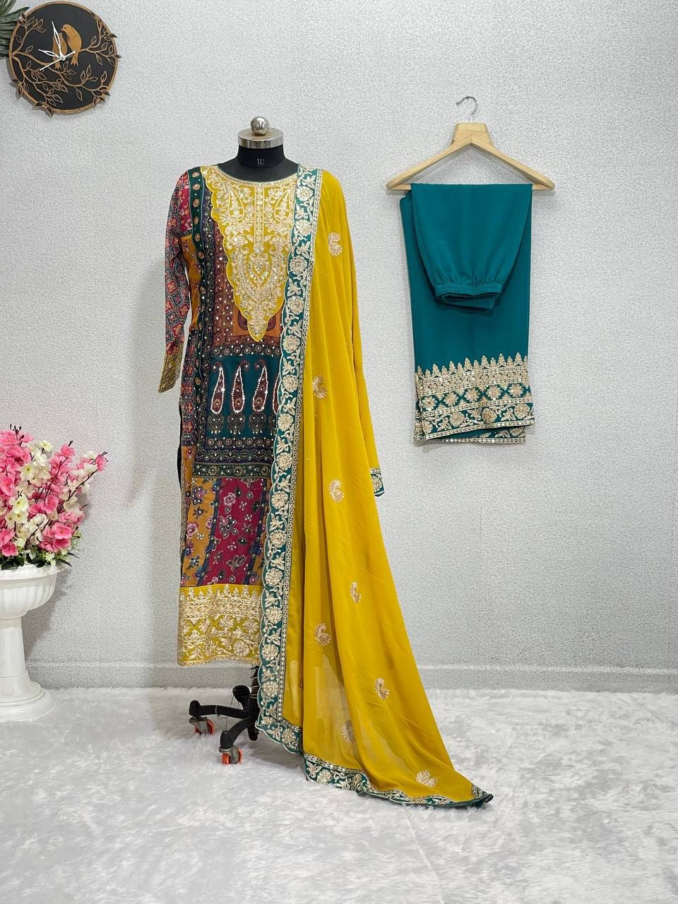 Designer Heavy Faux Georgette Pakistani Suit