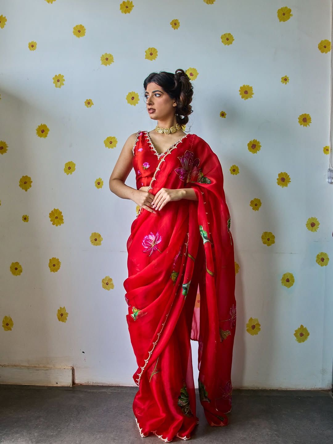 Handwork Elegance Saree