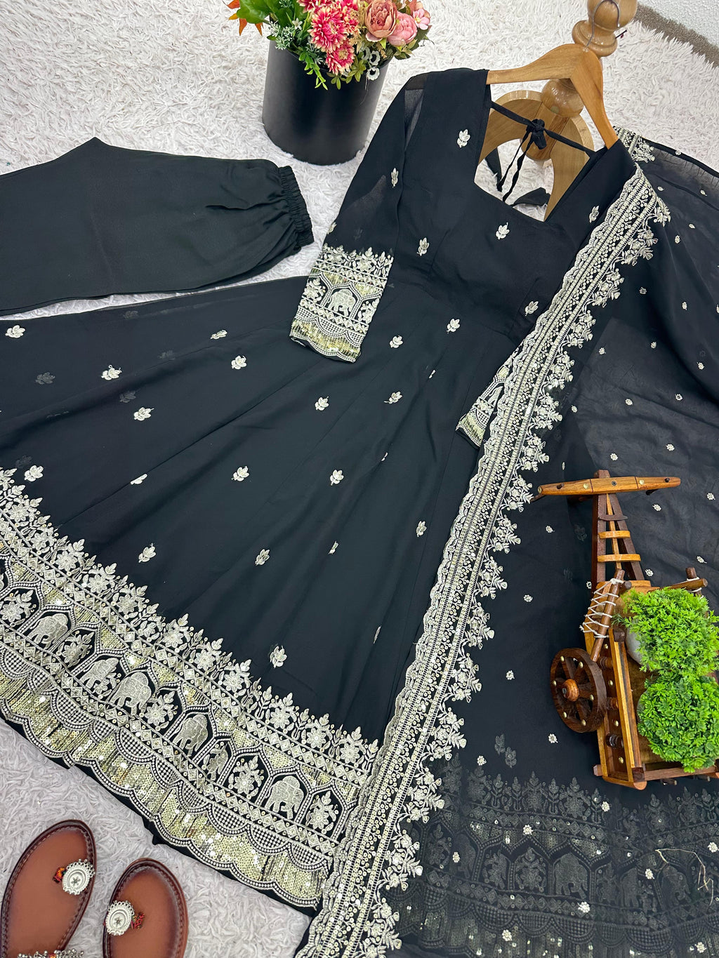 Exclusive Trending Designer Gown Set