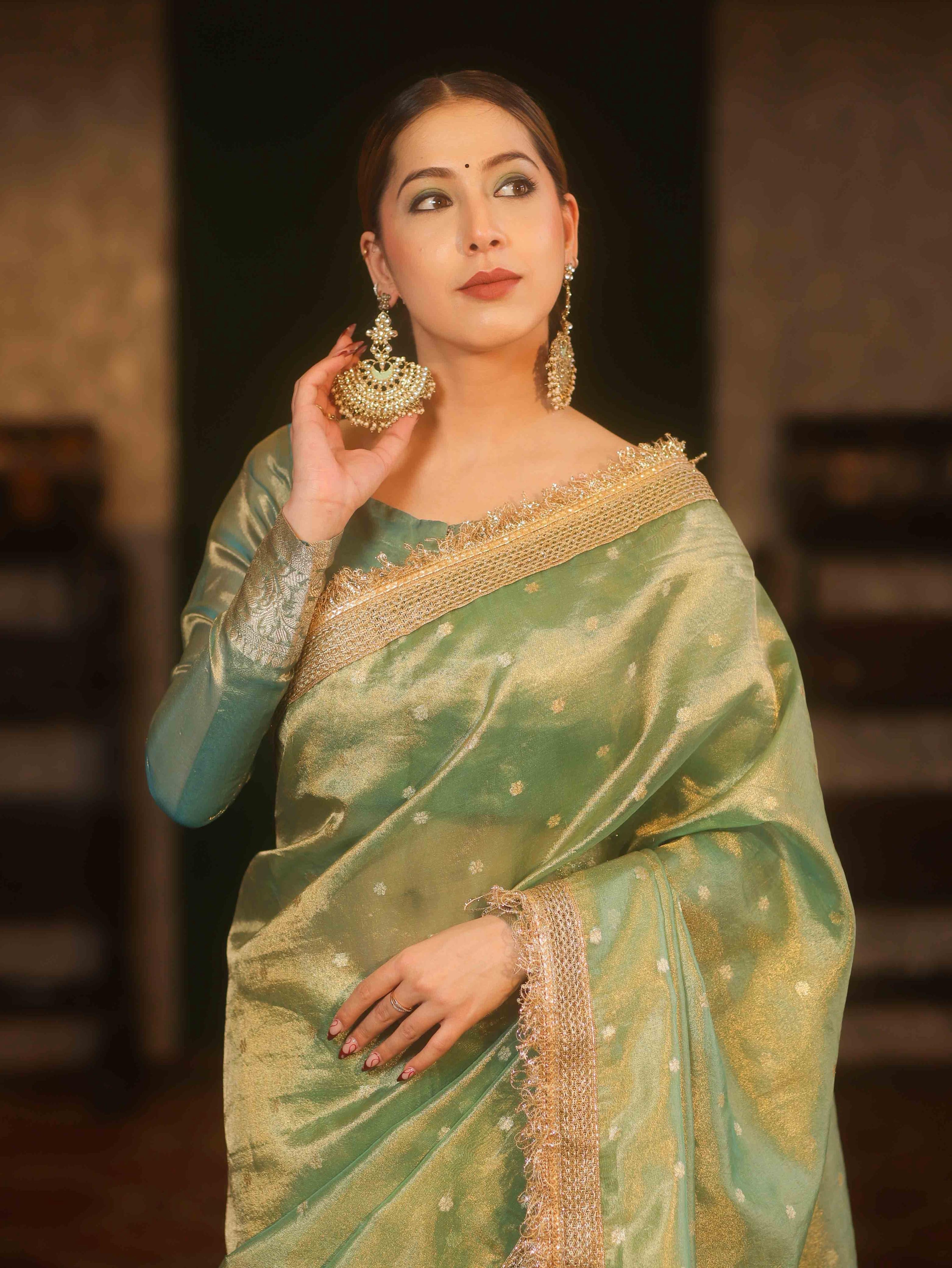 Maharani Tissue Saree