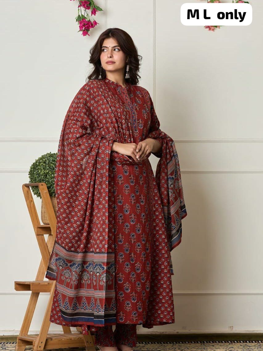 Designer Cotton Suit Set