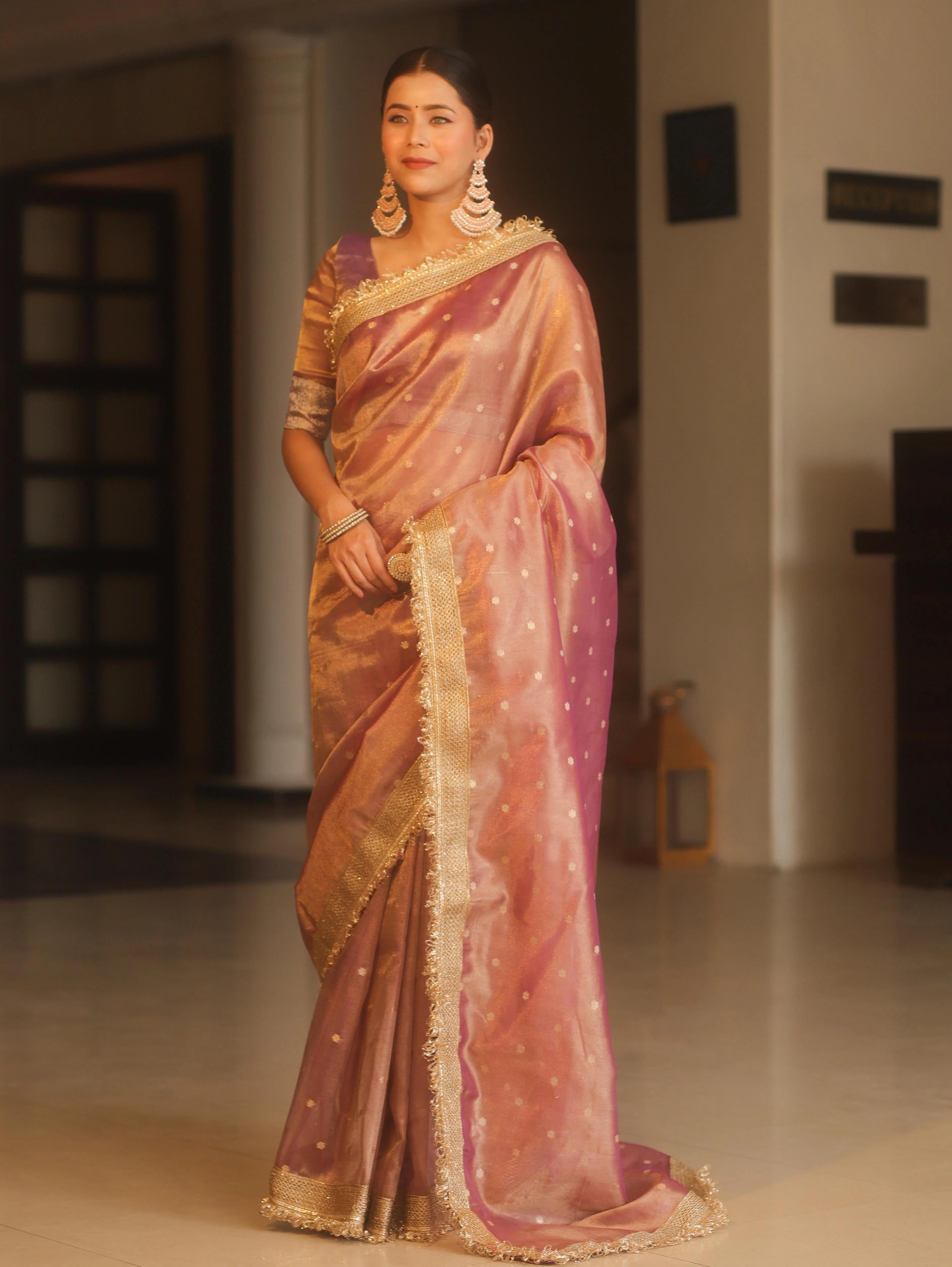 Maharani Tissue Saree