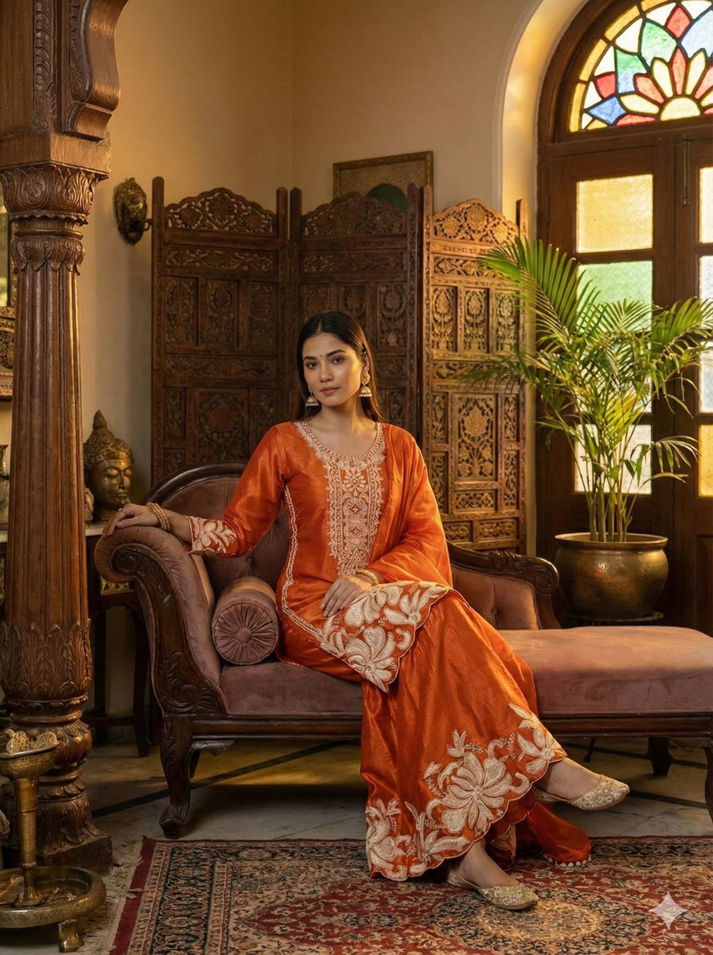 Party & Wedding Wear Designer Top with Sharara Set