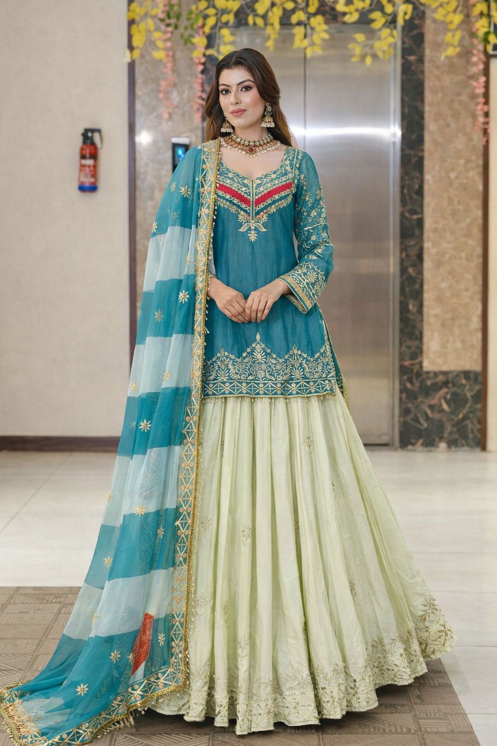 New Designer Party Wear Lehenga Set