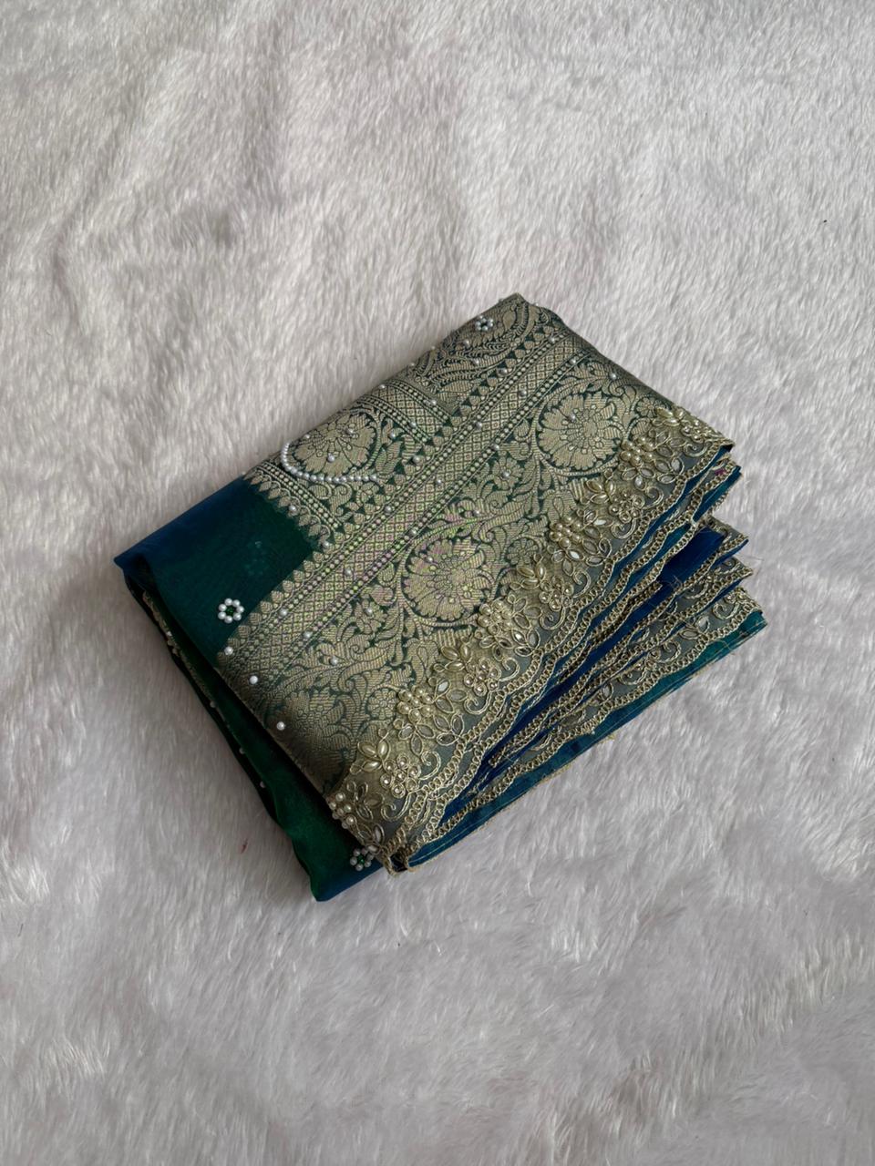 Maharani Tissue Saree
