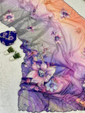 Chiffon Saree with Handwork